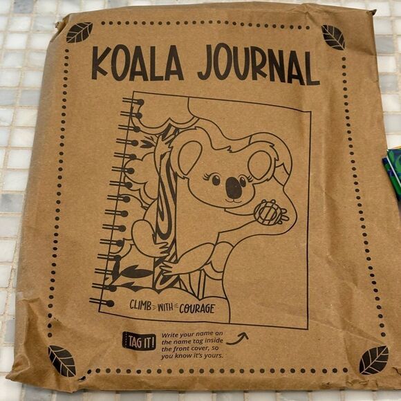 Girl Scouts Koala Writing Journal Diary NWT - Picture 7 of 8
